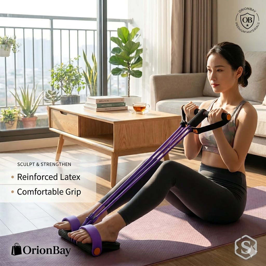 Multifunction Pedal Resistance Band Trainer